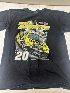 NASCAR Matt Kenseth #20 NASCAR Racing Tee Graphic Tee Size Large